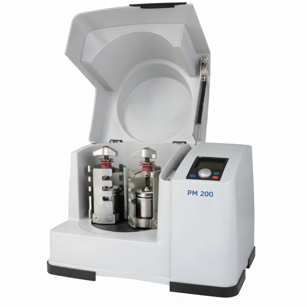 RETSCH PM 200 – Broyeur planétaire à billes 2 stations