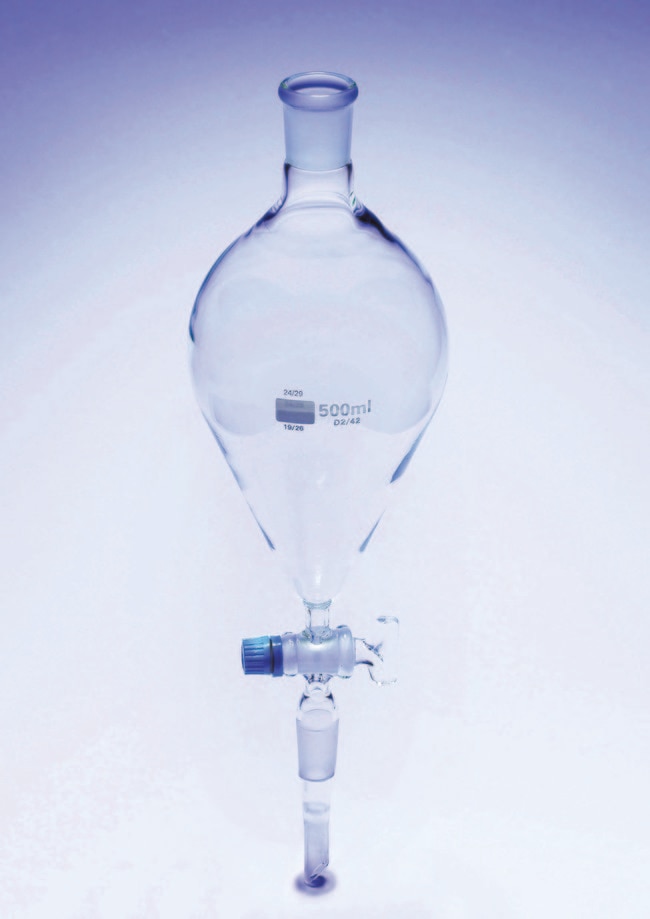 Thermo Scientific™ Ampoule à décanter Nalgene™ en polypropylène, avec  robinet d'arrêt et corps