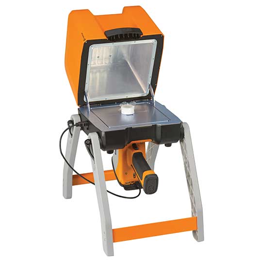 Support de paillasse pour analyseur Hitachi High-Tech X-MET8000 Optimum