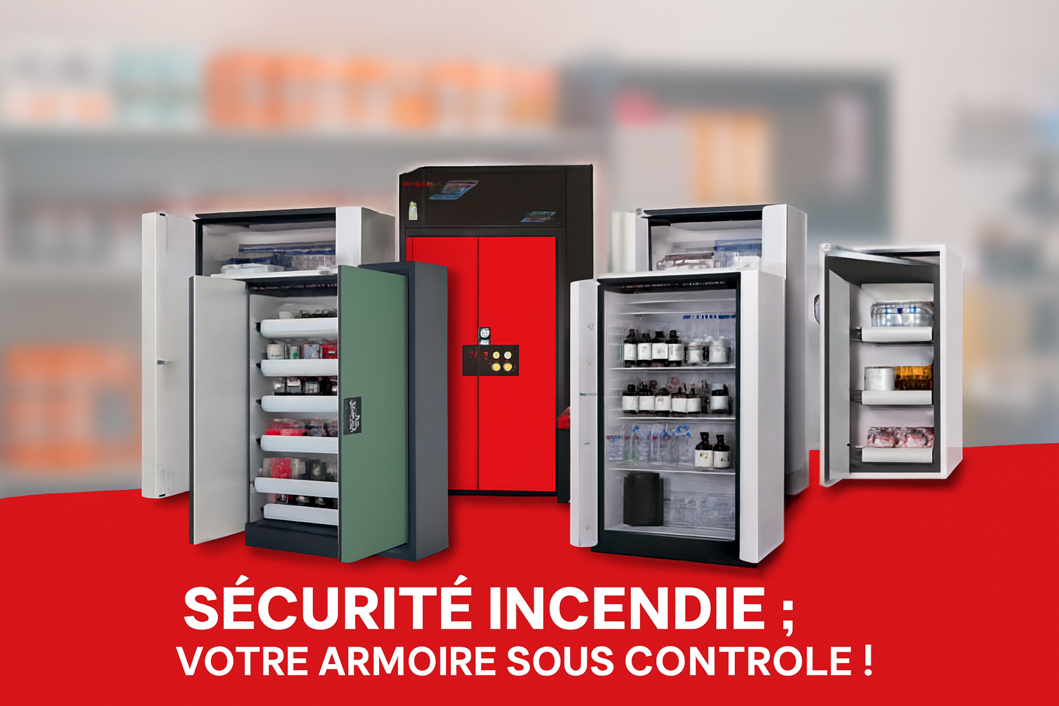 ASECOS | Contrôle périodique annuel des armoires de sécurité résistantes au feu (EPC)