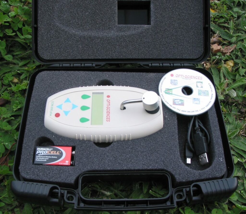 Compteur de teneur en chlorophylle CCM-200+