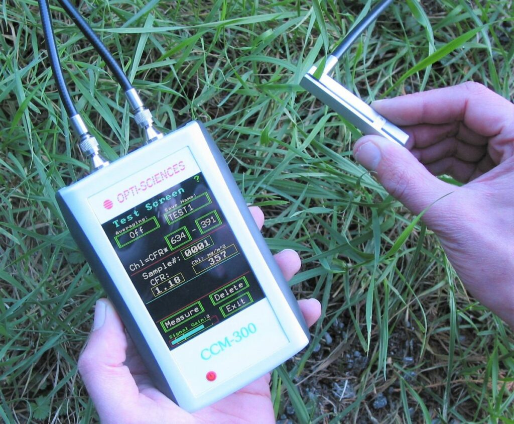 Compteur de teneur en chlorophylle CCM-300