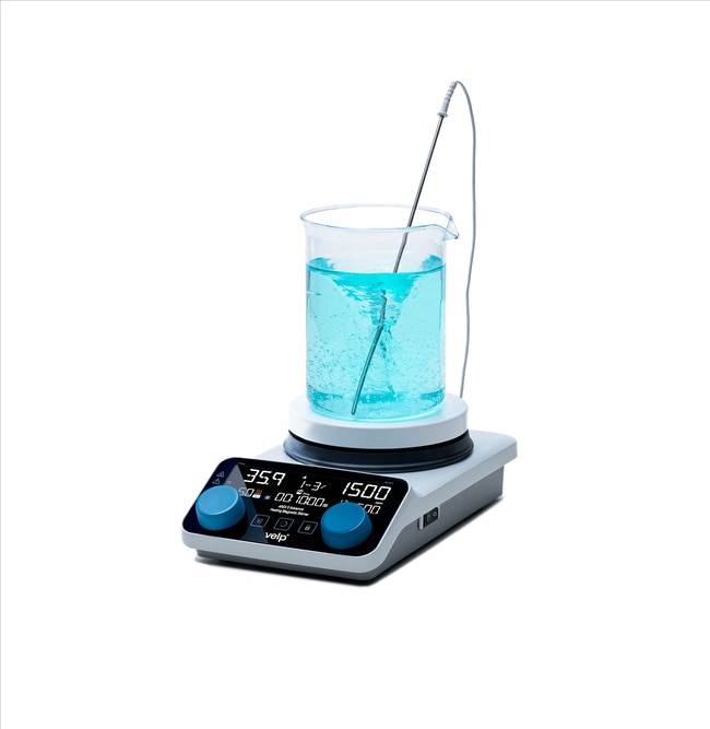 Agitateur chauffant VELP AREX 5 Advance équipé d'une sonde de température Pt100